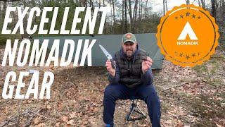 Great Nomadik Unboxing: Great Tarp, Silky Saw, Camping Chair, & More | Outdoor, Camping Gear