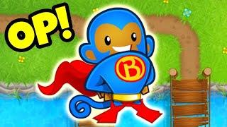 NOBODY uses This OP Super Monkey Strategy! (BTD Battles)