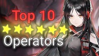 Arknights Top 10 Best 6 Star Operators (Non Limited /Kernel)