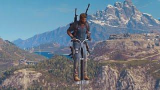 And you thought skateboards were glitchy (Just Cause 3)