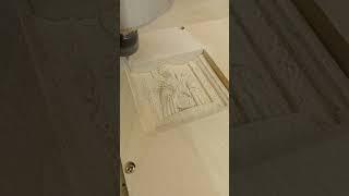 Семистрельная икона Божией Матери на ЧПУ #shorts #short #diy #craft #wood