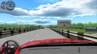 Audi S4, BMW 750i E38, Range Rover Supercharged - City Car Driving 1.3 (new sky mod) HD 1080p 2014