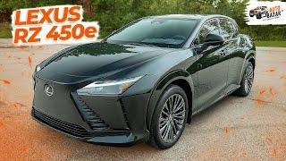 Первый электрический Лексус! Lexus RZ 450e Luxury, обзор и тест-драйв электромобиля с пробегом