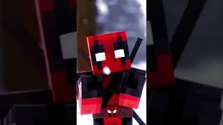 Deadpool opening scene in MINECRAFT (Animation) BYE BYE BYEEE #minecraft #dance #animation #shorts