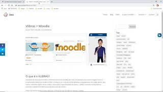 Dica Moodle 02 - Vlibras no Moodle, ajudando na acessibilidade (Instalação)