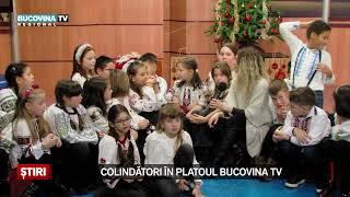 Colindatori in platoul Bucovina TV