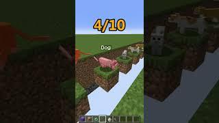 Minecraft: Bling-Bang-Bang-Born with sound effects  #Shorts