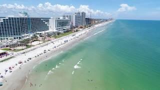 Daytona Beach Florida by Drone 4k UHD