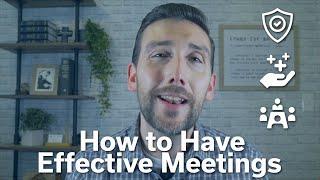 How to Have Effective Meetings | SBS Accounting & Advisors