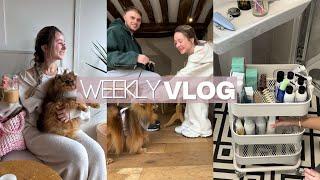 WEEKLY VLOG | gym routine, GRWM, saturday brunch date & more