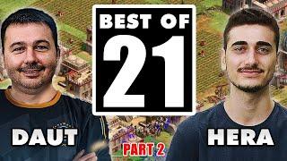 Hera vs Daut | The Best of 21 AoE2 Showdown Part 2