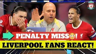  LIVERPOOL FANS REACT BEFORE NUNEZ'S  PENALTY MISS! VAN DIJK'S MESSAGE &  TITLE PREDICTION!