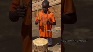 Kids drumming together in Africa, community #drummer #kidsactivities #activeplay #drumnetworkafrica