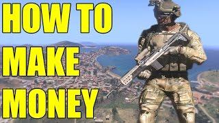 Arma 3 Altis Life - How To Make Money Fast (Tutorial)