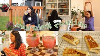 5 Am Morning Vlog - Chickpea Wrap I Mango Chutney I Summer Drink I Peaceful Morning Vlog