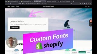 How to Add Custom Fonts in Shopify Theme