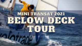 Onboard Velotrade Boat  Mini Transat 2021