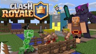 Monster School: Clash Royale Battle - Minecraft Animation