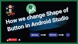 Android studio | Change shape of Button