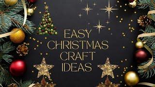 DIY 2 Unique Christmas Tree Decoration Craft Ideas 2024  / diy Christmas craft ideas at home #diy