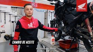 Aprende a cambiar el aceite de tu motocicleta | #HondaTeCuenta - Capítulo 2