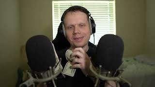 ASMR Whisper Money Counting Sounds