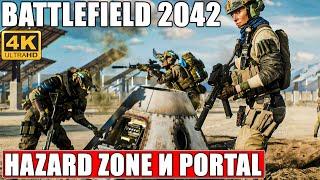 BATTLEFIELD 2042 [4K]  Мультиплеер Режимы Hazard Zone и Portal Обзор и Геймплей BF 2042 на ПК