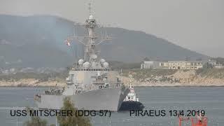 USS MITSCHER DDG 57 [ Piraeus , Greece ]