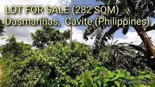 LOT FOR SALE (282 SQM) Dasmariñas,  Cavite (Philippines)