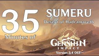 Sumeru Desert of Hadramaveth OST - Genshin Impact 3.4 | Yu-Peng Chen @HOYOMiX