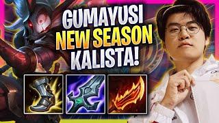 GUMAYUSI IS TRYING KALISTA IN THE NEW NOXUS SEASON! - T1 Gumayusi Plays Kalista ADC vs Jhin!