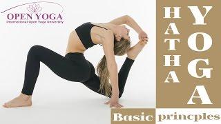 Basic Hatha Yoga Class for beginners. Hatha Yoga Theory Studies – learn basic yoga principles!