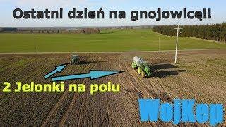 Ostatni dzień na gnojowicę!! John Deere 6170M/AgroMax 14000/John Deere 6110MC/Kultywator 5m.