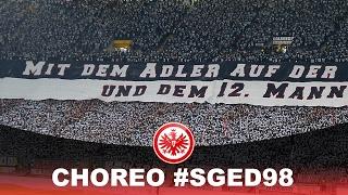 Choreo Hessenderby Eintracht vs Darmstadt