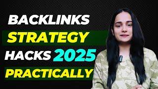  100% Working Backlink Strategy for 2025 | High Quality Backlinks