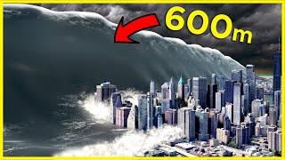  The biggest TSUNAMIS in History  3D Comparison