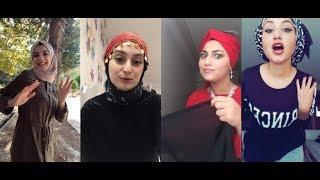 Türbanlı Kızlar Çıldırmış Olmalı Tik Tok Akımları Delirmeceler ( 2 )