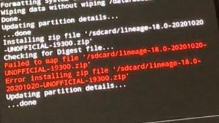 Twrp error Failed to Map File - Error installing Rom - How to fix - its not your fault 