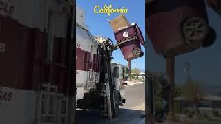 California Breeze Garbage Truck  #garbagetruck #california