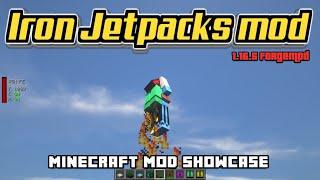 Minecraft 1.16.5 - Iron Jetpacks mod Review