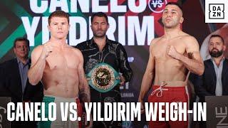 Canelo vs. Yildirim: Full Weigh-In Event