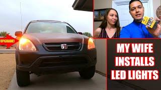 LED CORNER LIGHTS UPGRADE | CRV Off-Road Build (2003 2nd Gen Honda Crv)