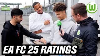 "Mein Tempo ist ein Skandal! ‍️ 30? Da läuft man ja rückwärts!" | Die Wölfe & ihr EA FC 25 Rating