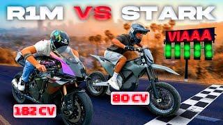 STARK VARG 80CV VS YAMAHA R1M *FINALE INSAPETTATO* 