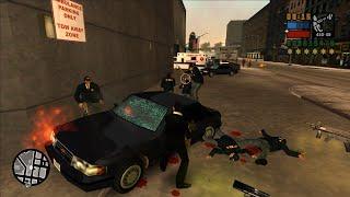 GTA Liberty City Stories Cops Rampage 6 Star Wanted Level Escape