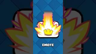 The New RAREST Emote Just Dropped…  #ClashRoyale #MegaDraftGT #SneakyGolem #supercell #shorts