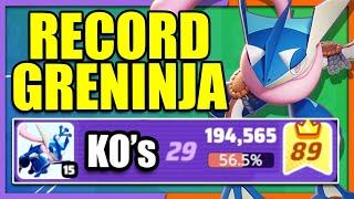 29 KO's Top Path GRENINJA my Best SURF Game ever | Pokemon Unite