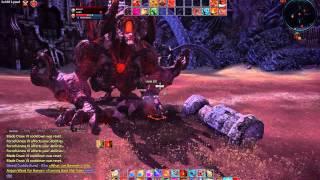 TERA lvl60 Warrior Gameplay - Soloing Betsael Fimbrilisk World Boss