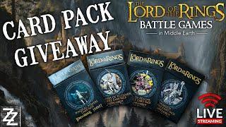 GIVEAWAY Middle Earth Card Packs!!! & Review