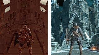 Dark Souls vs Remaster vs Dark Souls III | Anor Londo Comparison